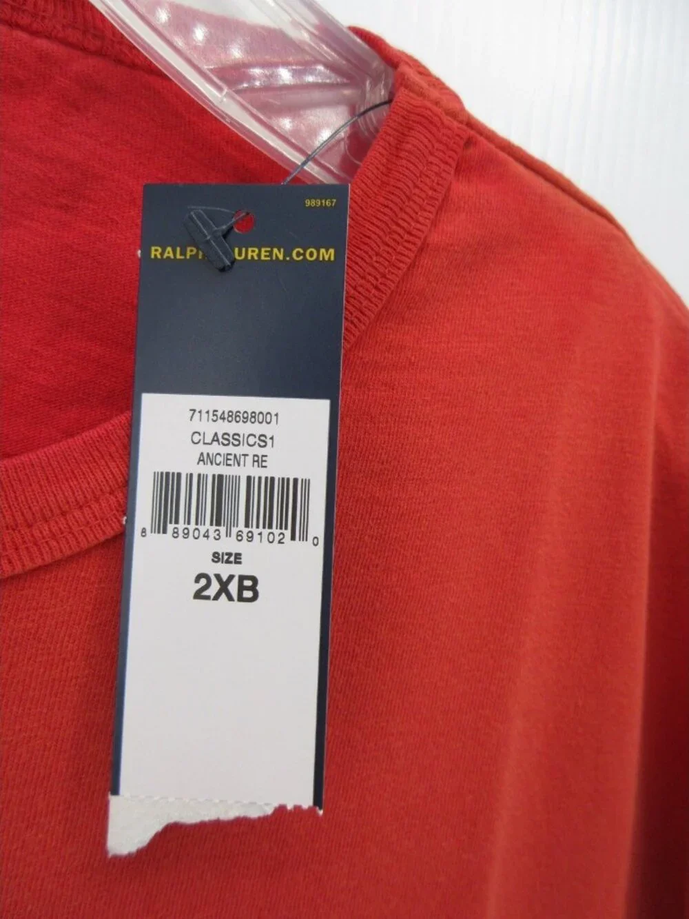 Polo Ralph Lauren Shirt 2XB Big Distressed Tiger Graphic Single Stitch